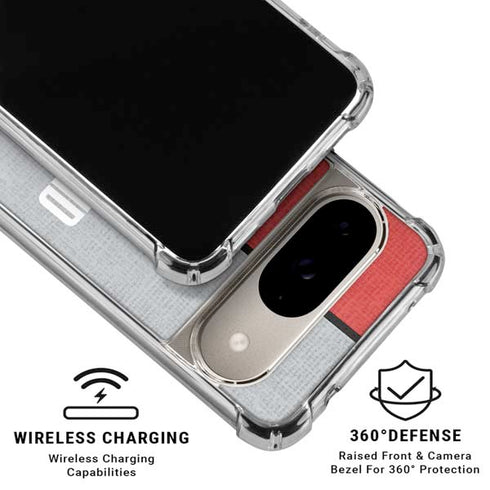 NBA Portland Trail Blazers Canvas Google Pixel 10 Clear Case